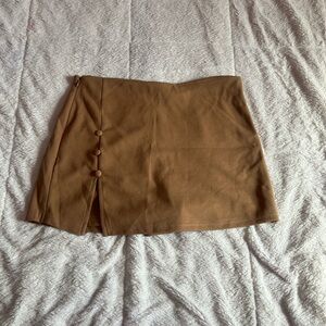 Elegant Tan Skort